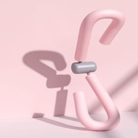 1pc Multifunctional Pelvic Floor Muscle Trainer Leg & Arm Trainer For Men And Women (Color: PINK)
