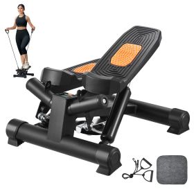 Stair Stepper for Exercise at Home Mini Twist Stepper with Resistance Band (Motion Mode: Twisting Motion, Stride Adjustable or Not: No)