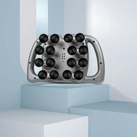 Cordless Deep Tissue Massager - 16 Variable Speed Settings for Muscle Relaxation & Post-Workout Recovery (Color: Grey)